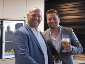 Ontspanning na de sessies met lokale West-Vlaamse bieren